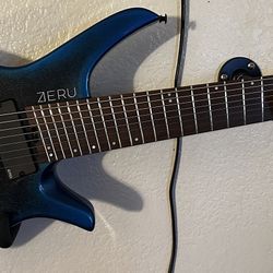 Zeru Headless 8 Strings Guitar 