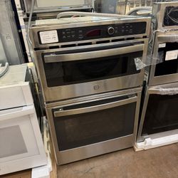 GE 27” microwave and oven combo built in oven