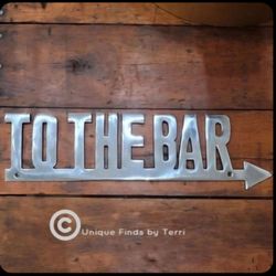 Brand New! 16.5" Aluminum Bar Sign  | PU in Winter Springs 32708