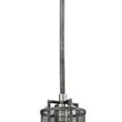 Home Decorators Collection 1- Light Black Outdoor Pendant