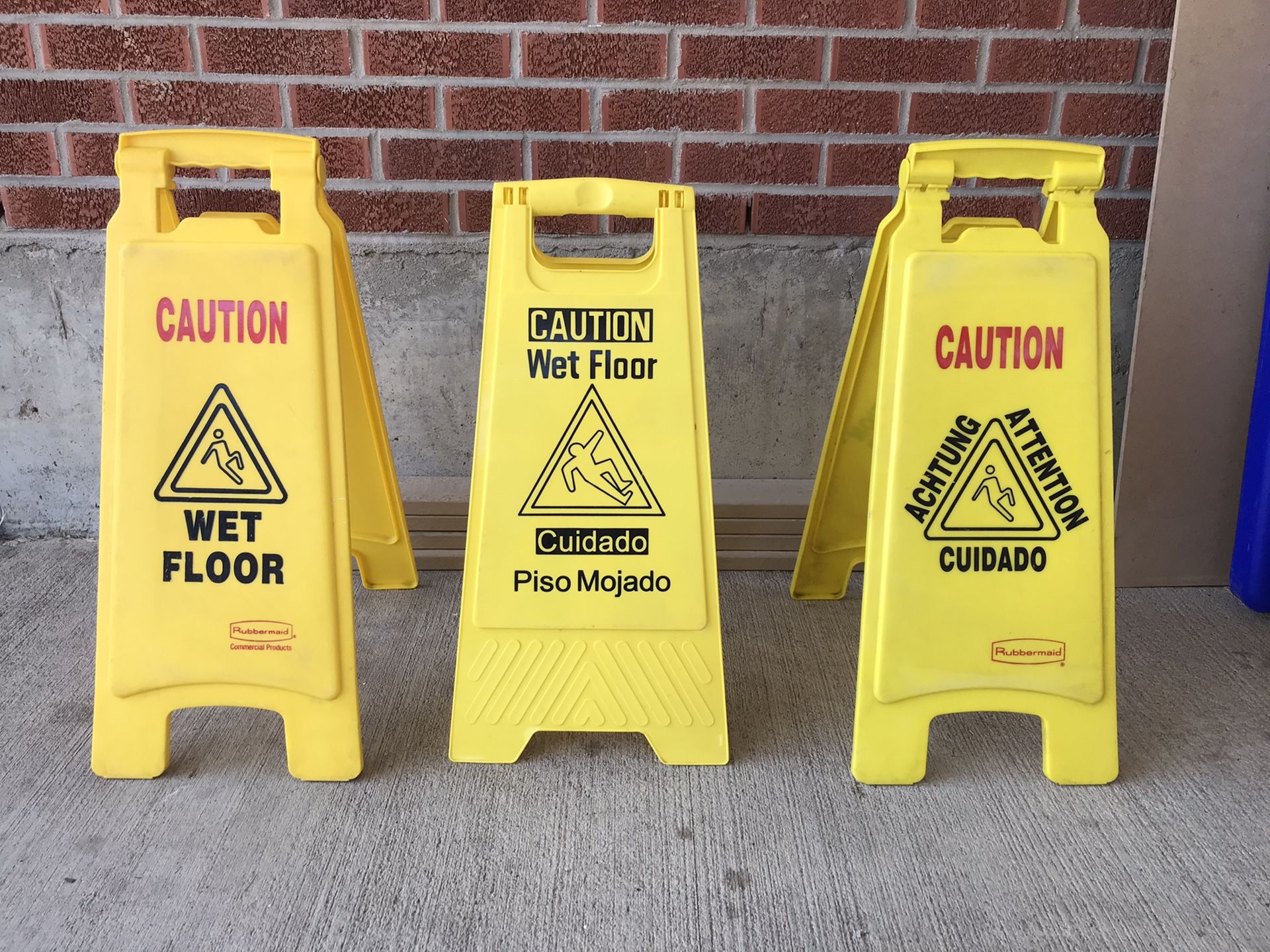 Wet Floor Caution Signs