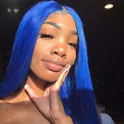 Nipsey Blue Lace Wig With HD LACE 