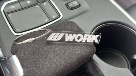 Work Meister VSXX VSKF Emotion Work Wheel Acrylic laser etch keychain