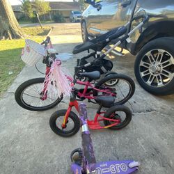 Bicycle And Stroller 