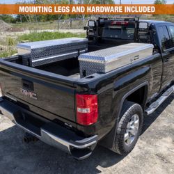 CRAFTSMAN Silver Aluminum Side mount Truck Tool Box 46.86-in x 15.73-in × 13.27
