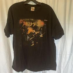 Gildan Vintage Kiss Alive Concert T-Shirt Unisex XL