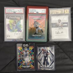 Huge sports lot of Psa becket numbered and autos , Topps