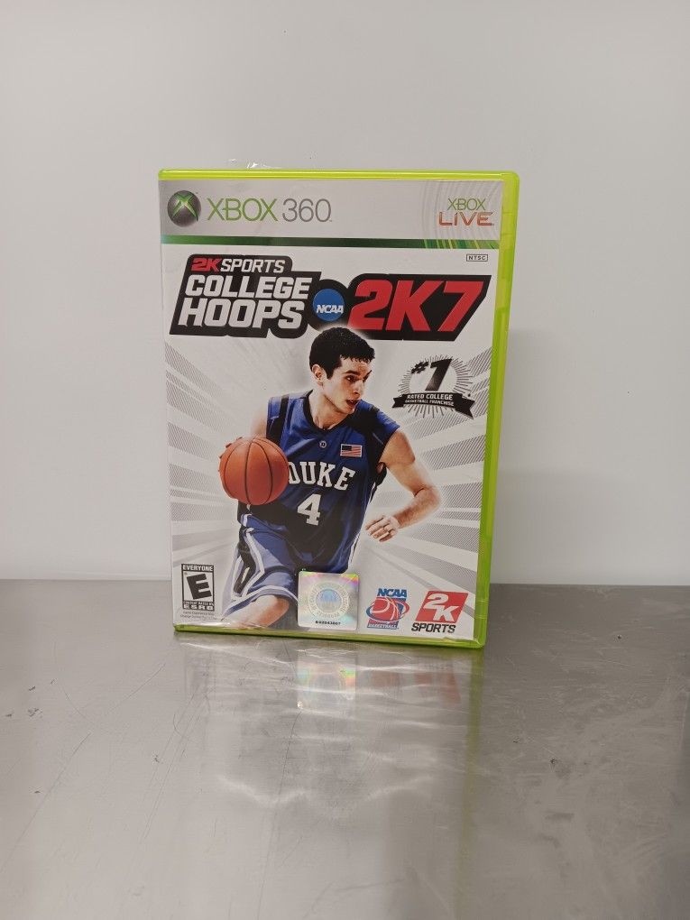 College Hoops 2K7 (Microsoft Xbox 360, 2006) Complete
