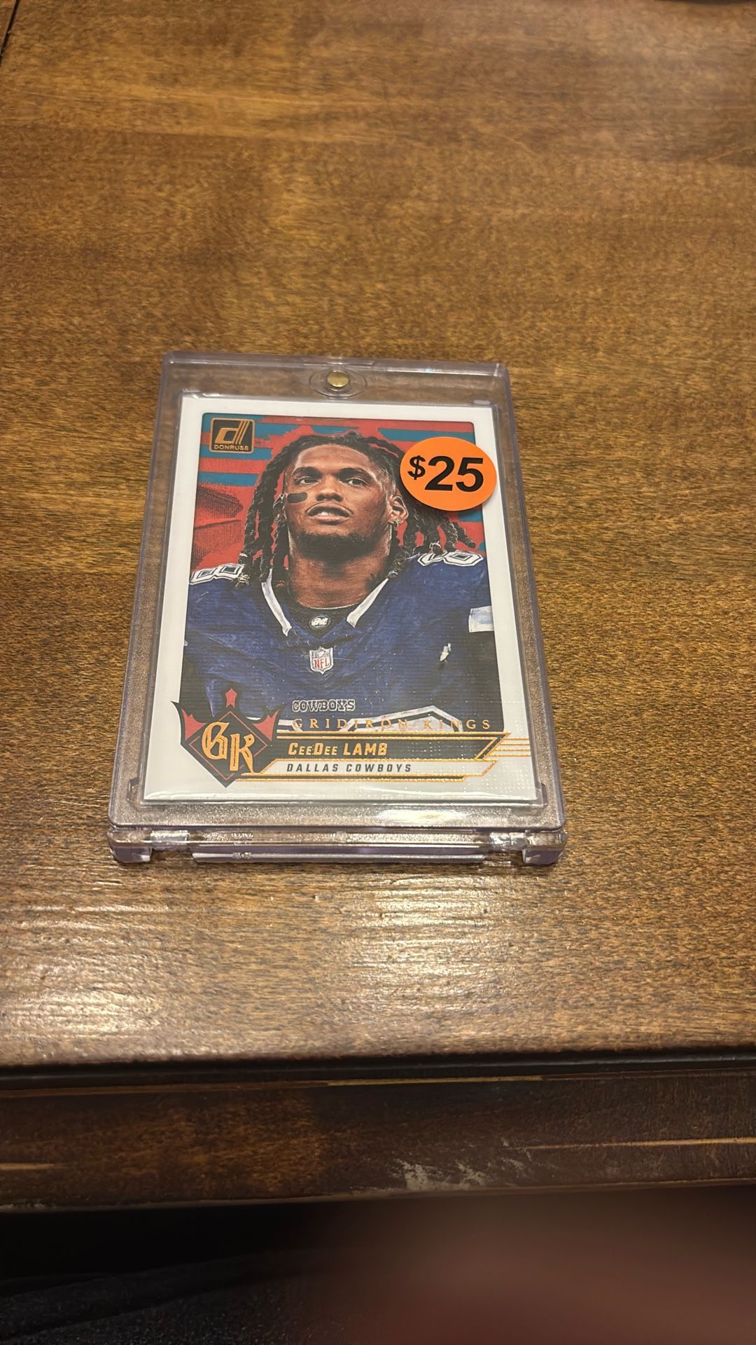 Dallas Cowboys Cee Dee Lamb Gridiron Kings 2024 Panini Donruss Football