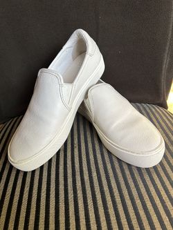 Ugg White Leather Sneakers
