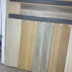 Vinyl Spc flooring 100 waterproof , variedad de colores