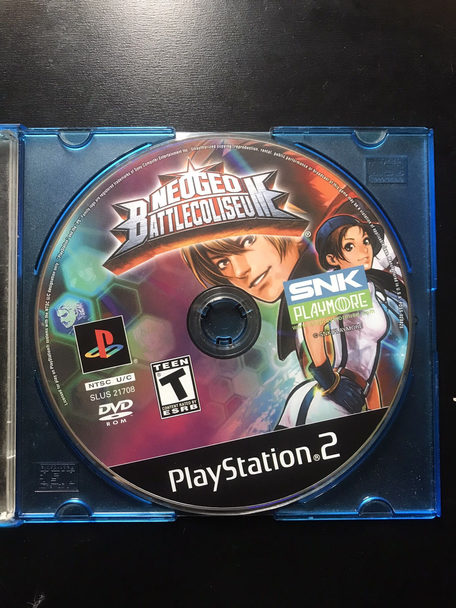 Neo Geo Battle Coliseum PS2 