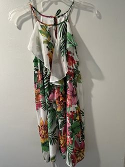Hawaiian Print Sundress. Women Size S.  Excellent 