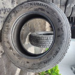 Kumho Brand Tire 245/65/17 Mount and Balance $65