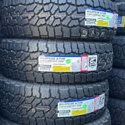 31x10.50R15LT Set Of 4 Falken Wildpeak A/T4w New Tires 