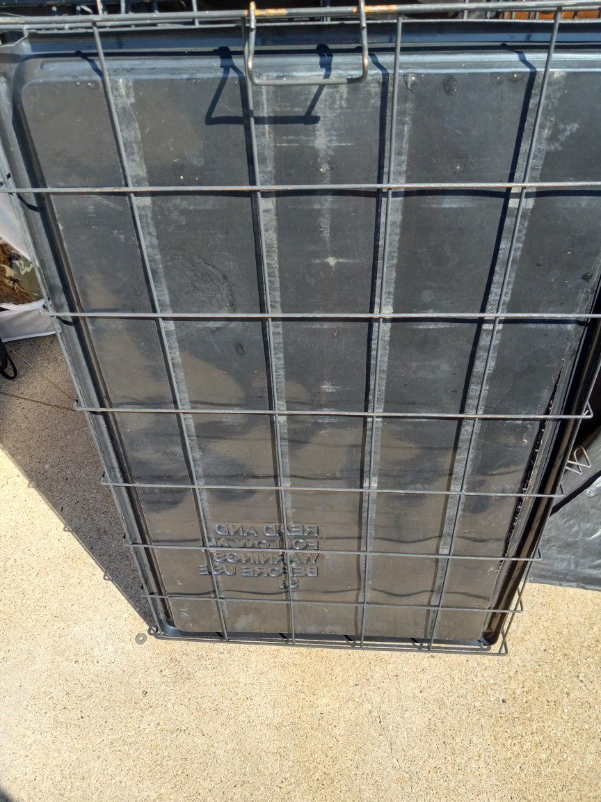 36 Inch And 24 Inch Dog Crate 