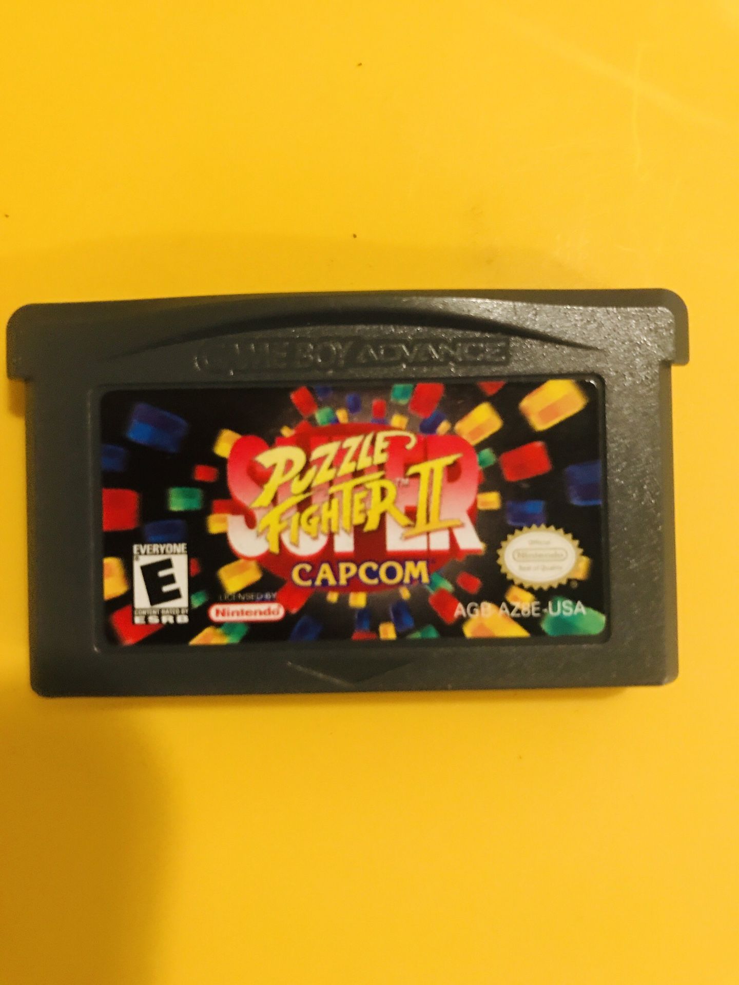 Gameboy Advance Super Puzzle Fighter 2