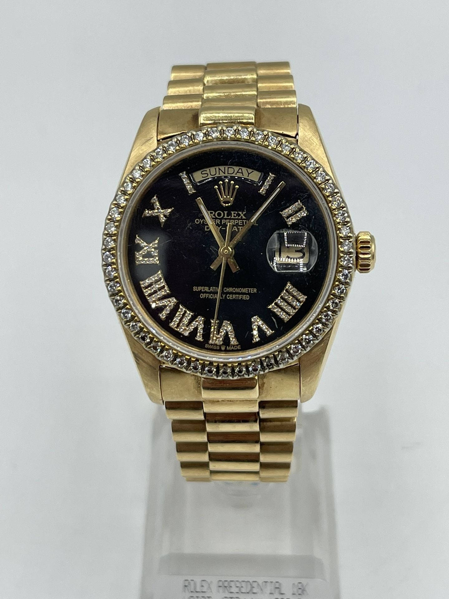 Rolex Presidential Day Date 18K Watch