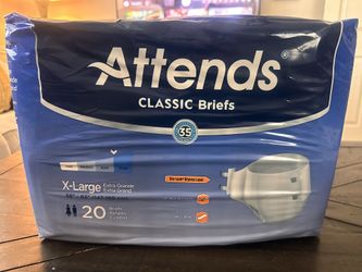 Depends/Attends Adult Classic Briefs
