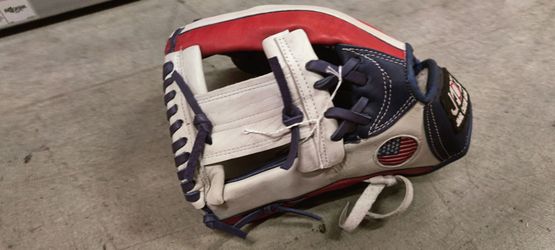 Softball and baseball gloves LHT