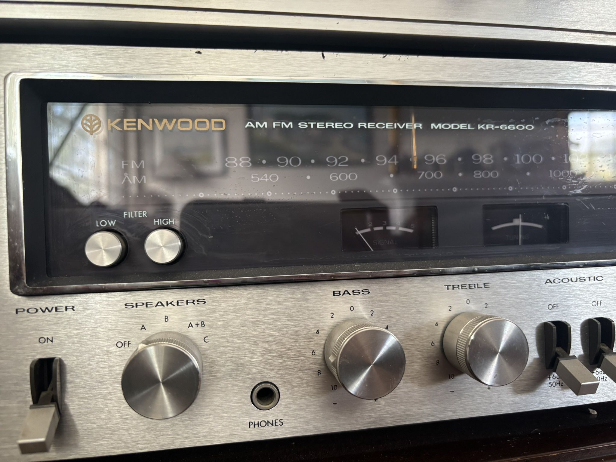 Kenwood KR-6600 Stereo Receiver