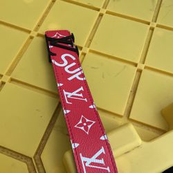 Supreme LV Belt Red