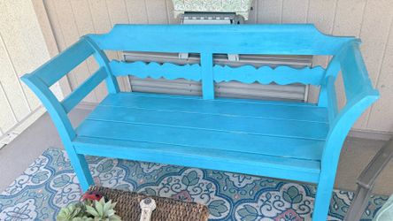 Blue Bench