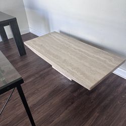 Travertine Coffee Table