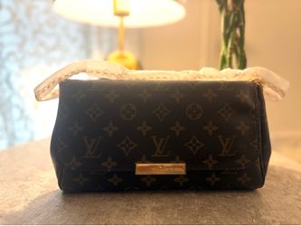 Used LV Leather Handbag