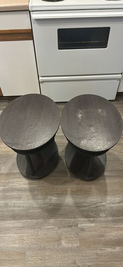 Two end tables/ night stands