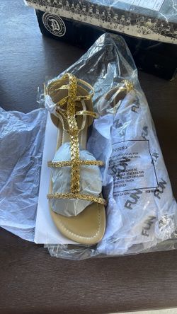 Gladiator flat sandalias
