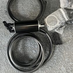 Ex-2 PVC Oil Catch Can, Check Engine Valve & Clamps