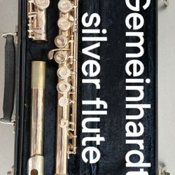 Gemeinhardt Silver Flute In Excellent Condition 