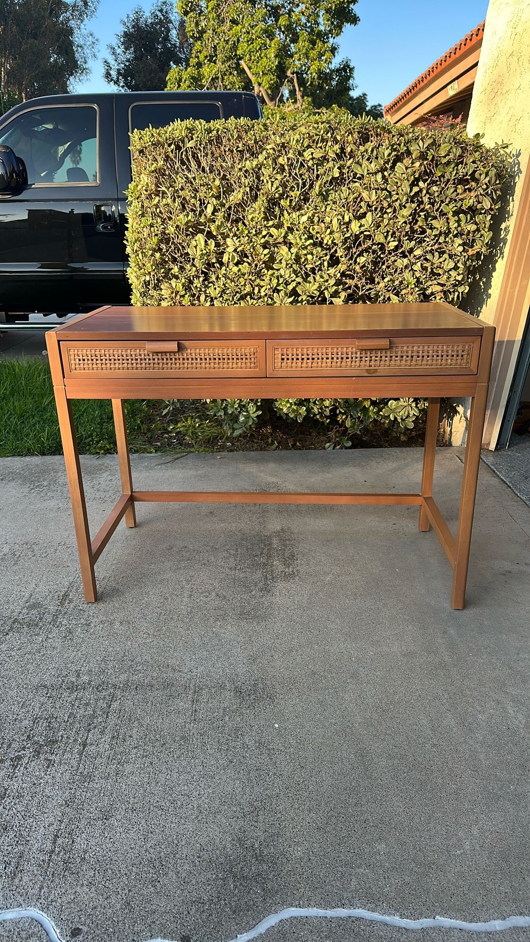 Wooden Desk 42”W x 20”D x 30”T