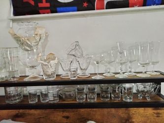 Glass/crystal antique dishwasher