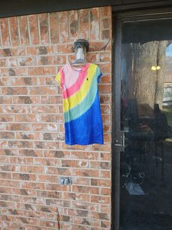 Polo Ralph Lauren Tie Die Shirt Dress
