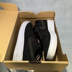 Nike Air Force 1 CRATER FLYKNIT (GS)  ‘Black Chambray Blue’