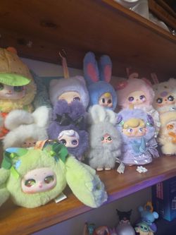 Collectible Plush Doll Figures Lot