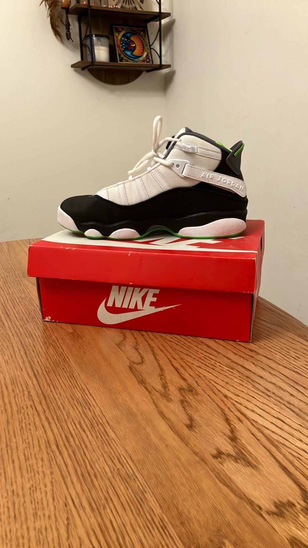 Jordan 6 Rings Green