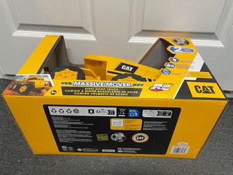 NIB CAT Massive Mover 2.4 GHz Rc Steel Dump Track Toy