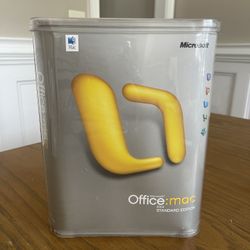 Microsoft Office Mac 2004 Standard Edition