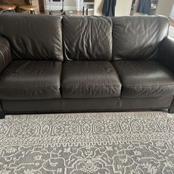 Leather Couch Set
