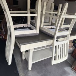 Table And 4 Chairs