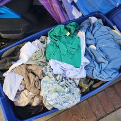 Tote Of Clothes