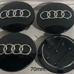 70mm Audi Center Caps- Germany