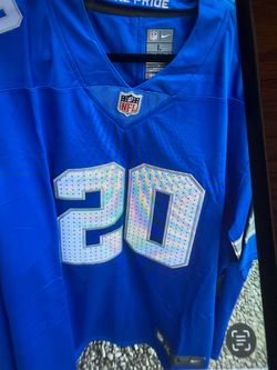 Large Barry Sanders NFL Football Jersey
