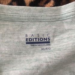 Basic Editions Shirt Size XL 