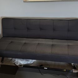 Serta Futon Couch Bed Black