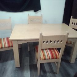 4 Person Dining Room Table Set