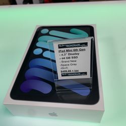 iPad Mini 6th Gen 64GB Space Grey